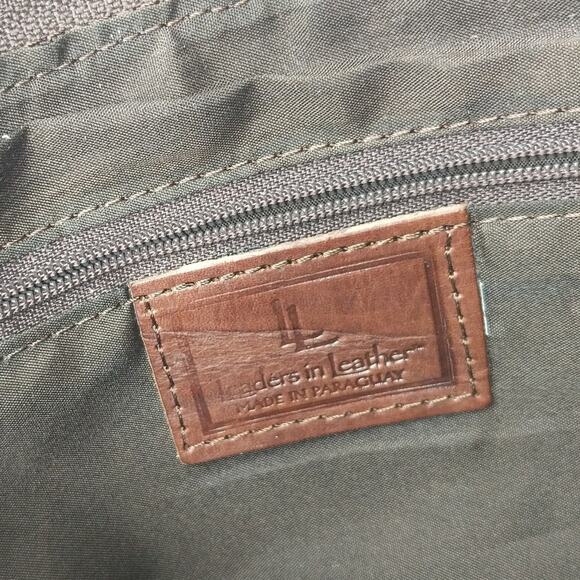 Leaders in Leather Tooled Purse - Size O/S - EUC - Picture 5 of 5